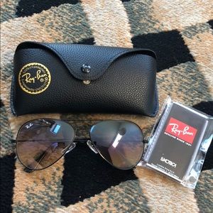 Ray Ban aviator sunglasses